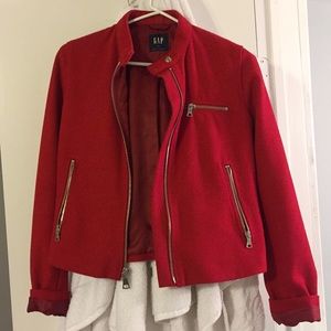 Gap Red Bomber Jacket